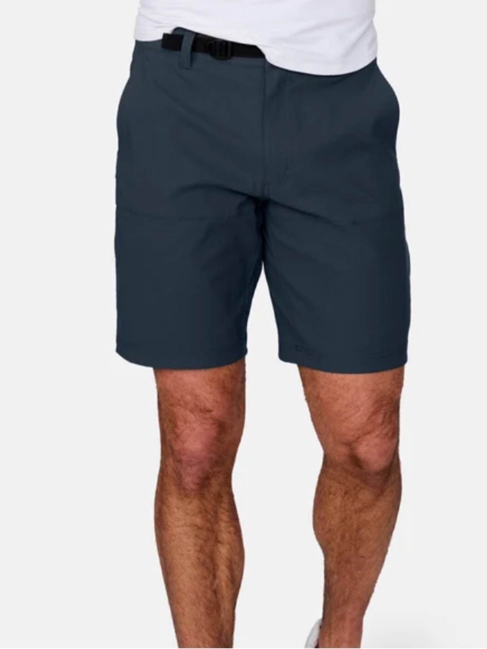Men's Navy Performance Shorts hiking free country NWOT